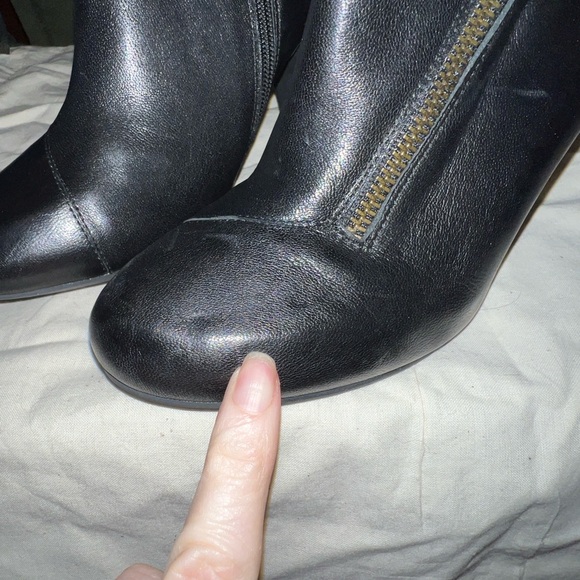 Miz Mooz Black real Leather boots NWOT - Picture 8 of 12
